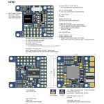 HOT MATEKSYS MATEK F411-WTE BMI270 Baro OSD Dual BEC 132A attuale Senor 2-6S INAV controllore di volo per aereo RC ad ala fissa